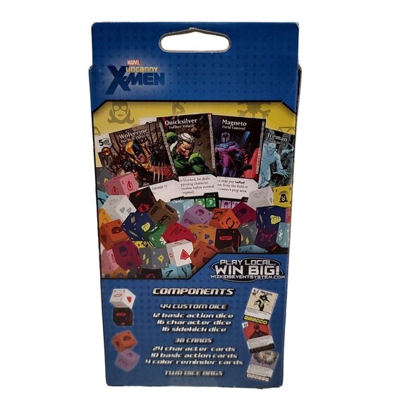 Marvel Uncanny X-Men Dice Masters Unleash Mutant Mayhem 44 Custom Dice 38 Cards - Picture 2 of 6